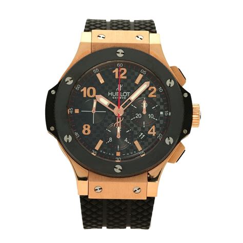 hublot big bang black ceramic rubber strap|hublot big bang tweedehands.